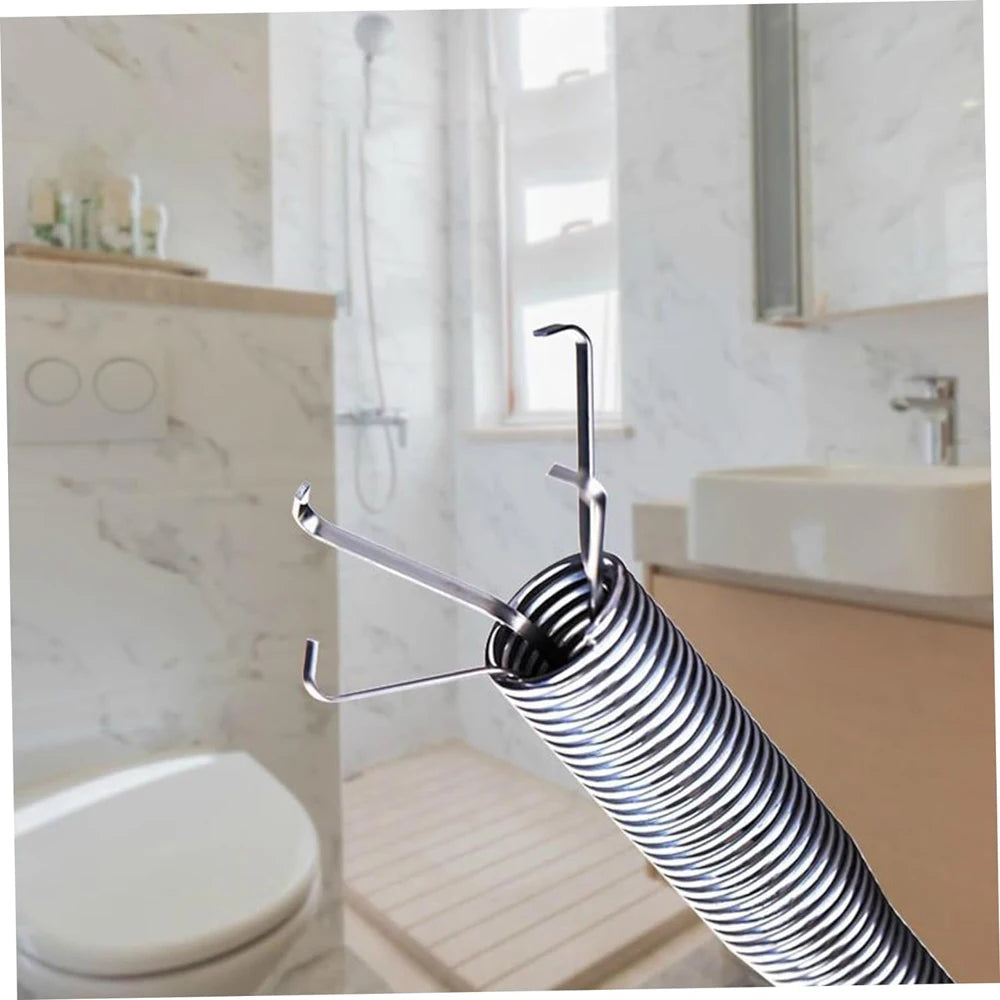 Flexible 57cm Sewer Pipe Unblocker Snake Spring Pipe Dredging Tool Kitchen Bathroom Sewer Cleaning Kitchen Bending Sink Tool